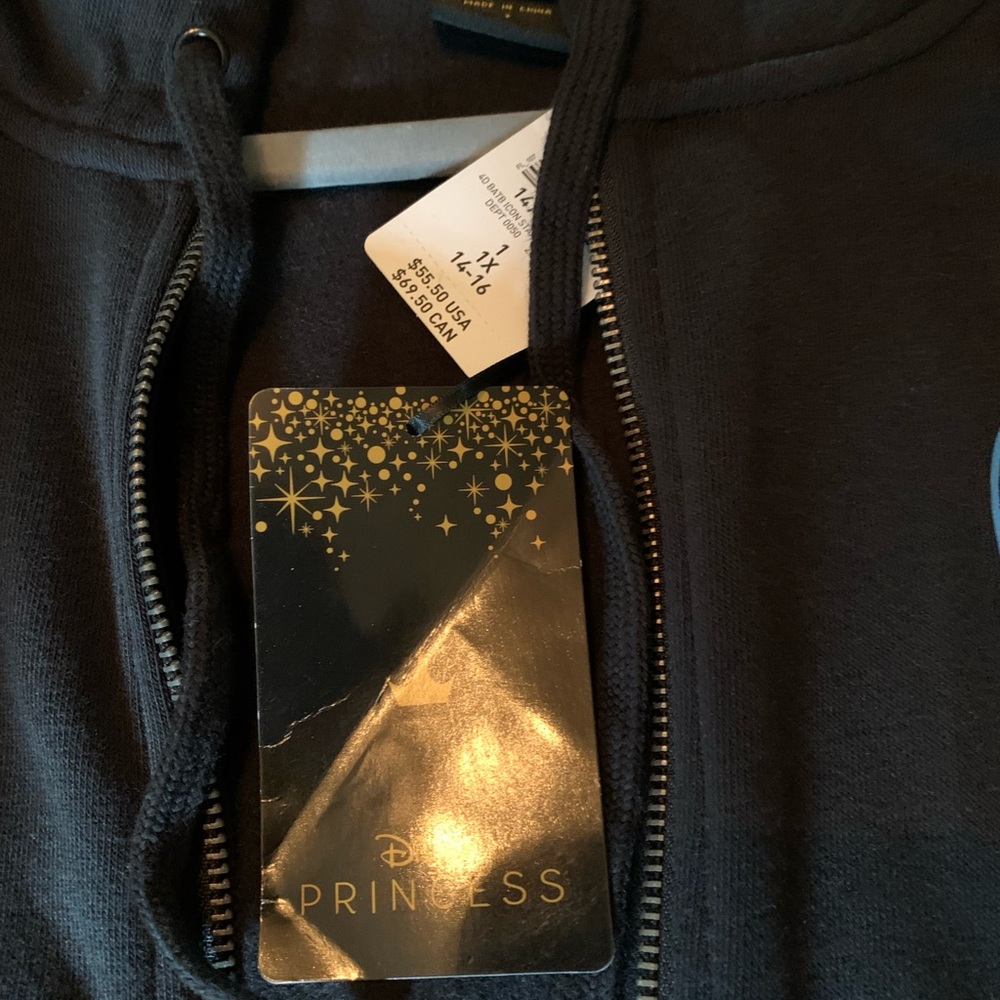 Torrid Disney Princess Beauty & the Beast Hoodie NWT